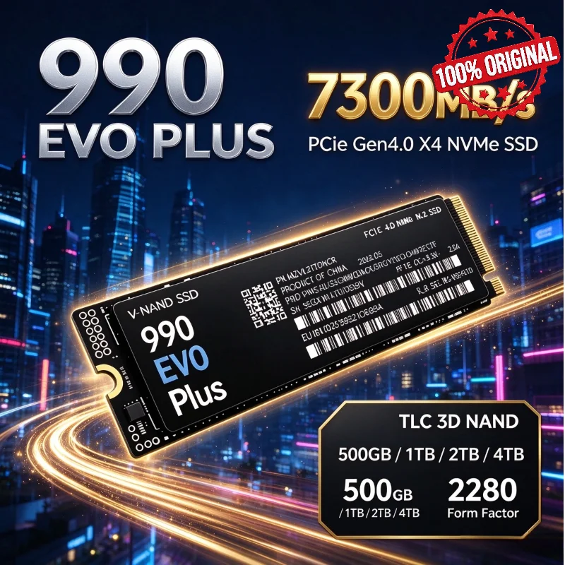 M.2 Nvme 4Tb Pcie 4.0 Ssd - 990 EVO PLUS PCIe 4.0 NVMe