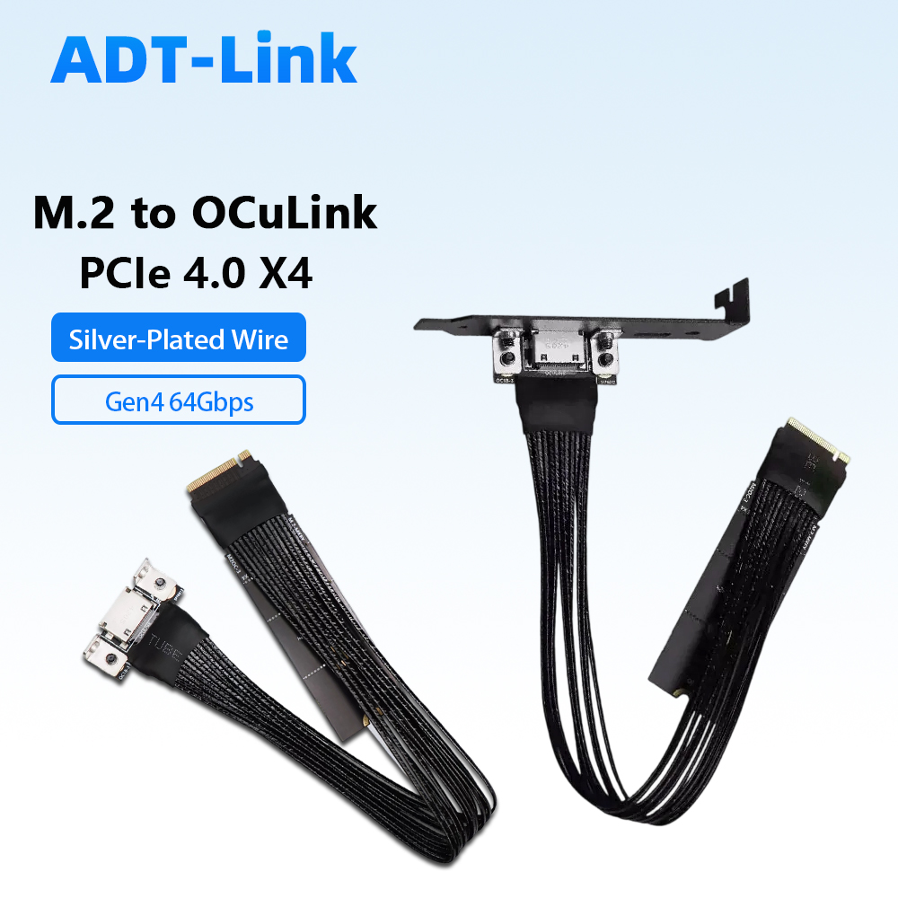 External Gpu Dock Pcie 4.0 Oculink - Кабель-удлинитель M.2 M-Key на OCuLink, PCIe