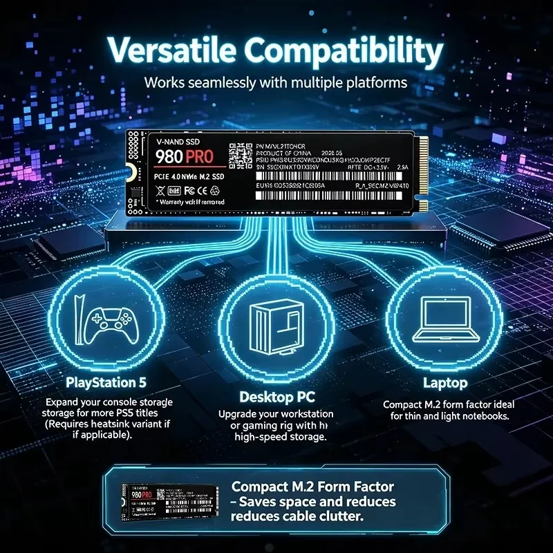 Высокоскоростной внутренний SS – обзор и цена M.2 Nvme 4Tb Pcie 4.0 Ssd