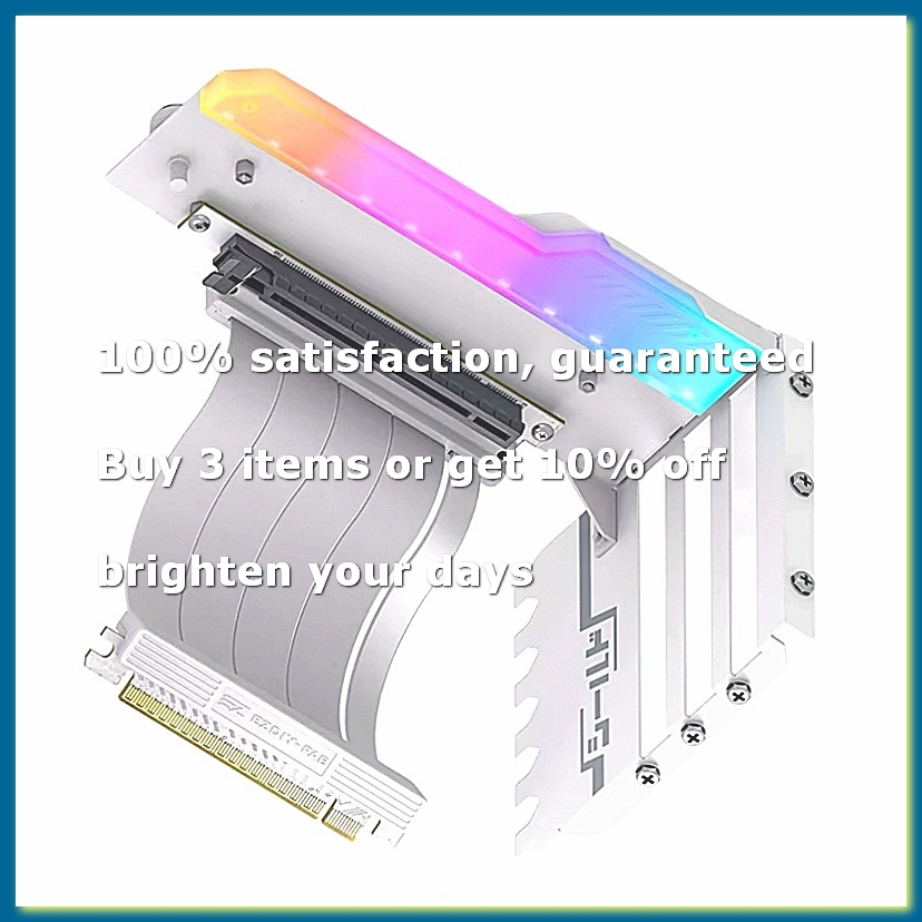 ● Вертикальный кронштейн для к – обзор и цена Pcie 4.0 X16 Riser Cable 90 Degree