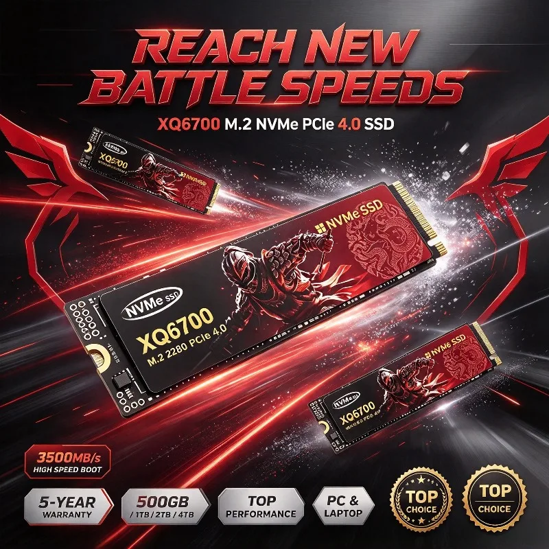 XQ6700 M.2 NVMe SSD 500 ГБ 4 Т – обзор и цена M.2 Nvme 4Tb Pcie 4.0 Ssd