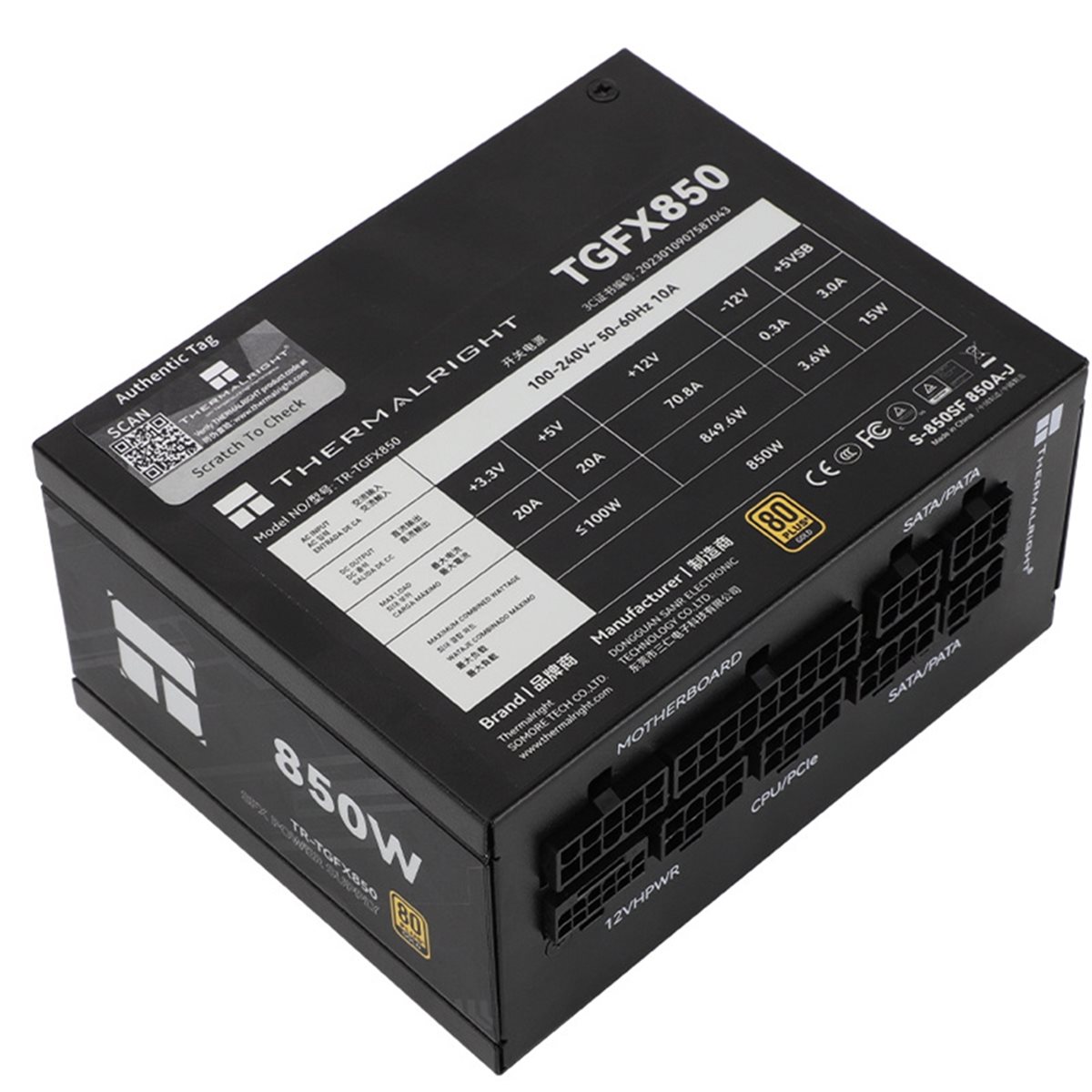 [AC18 Digital]/ TR-TGFX850 Бло – обзор и цена Sfx Power Supply 850W Gold
