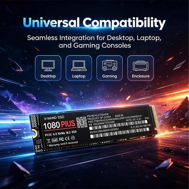 Высокоскоростной 100% оригинал – обзор и цена M.2 Nvme 4Tb Pcie 4.0 Ssd