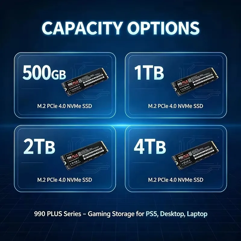 Оригинальный твердотельный нак – обзор и цена M.2 Nvme 4Tb Pcie 4.0 Ssd