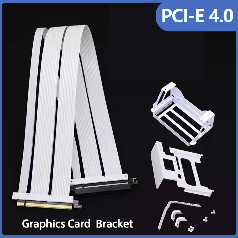 PCI-E 4.0 X16 Удлинительный ка – обзор и цена Pcie 4.0 X16 Riser Cable 90 Degree