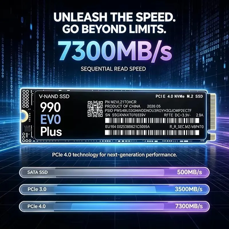 990 EVO Plus SSD NVMe M.2 2280 – обзор и цена M.2 Nvme 4Tb Pcie 4.0 Ssd