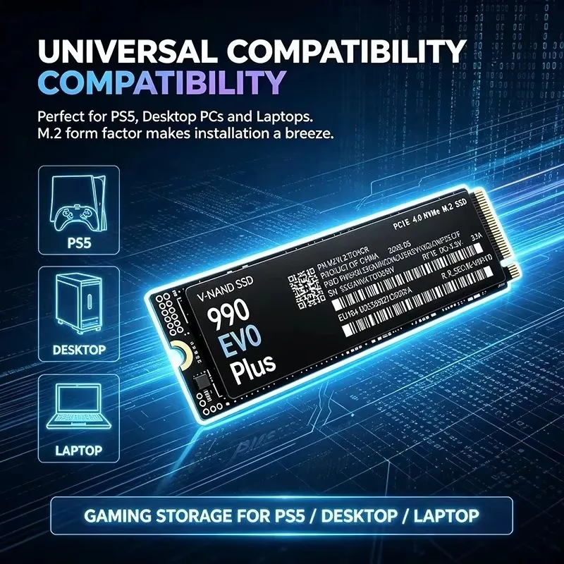 990 EVO Plus SSD NVMe M.2 2280 – обзор и цена M.2 Nvme 4Tb Pcie 4.0 Ssd